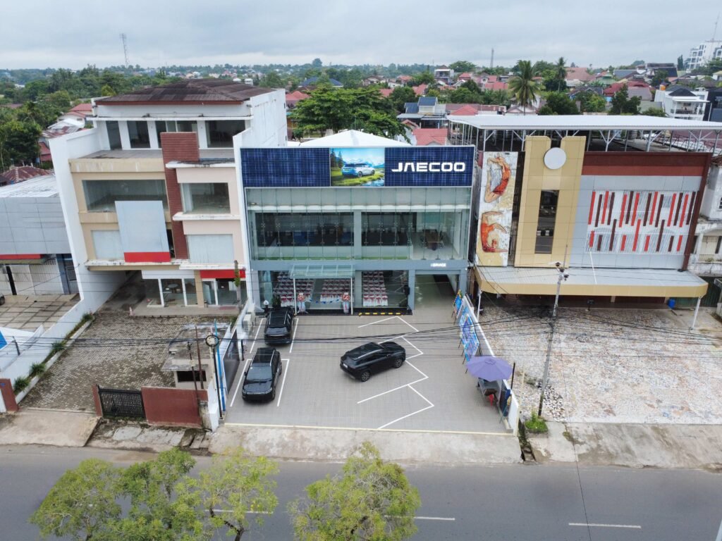 Showroom Jaecoo di Banjarbaru dari atas