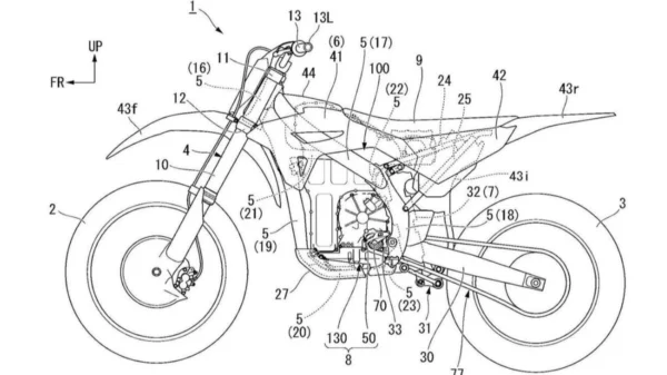 Gambar paten pseudo clutch mechanism Honda
