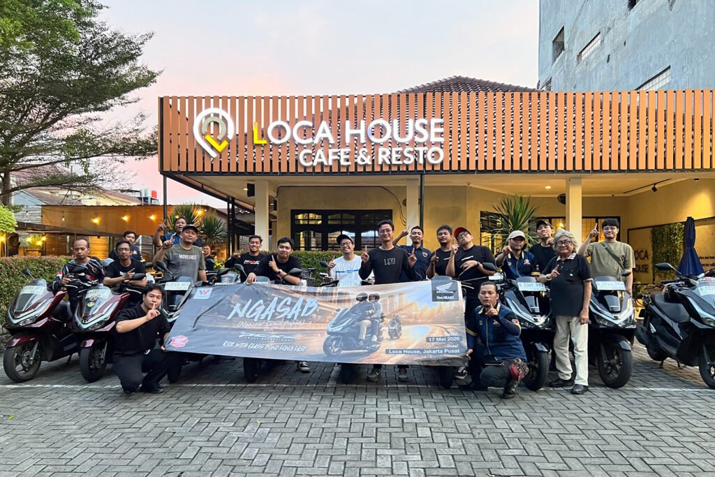 Komunitas PCX Kumpul Bareng di Loca House
