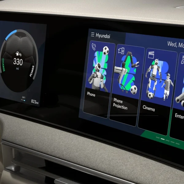 Tema khusus FIFA World Cup 2026 di head unit Hyundai