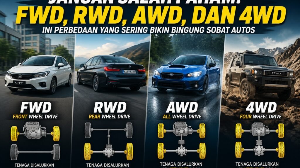 Mobil Hatchback Rwd Apasih FWD, RWD, AWD, dan 4WD? Ini Perbedaan Lengkapnya Biar Gak Salah ...