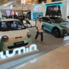mobil listrik di indomobil expo