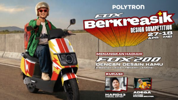 Fox Berkreasik Design Competition tantang gen Z modif Polytron Fox 200