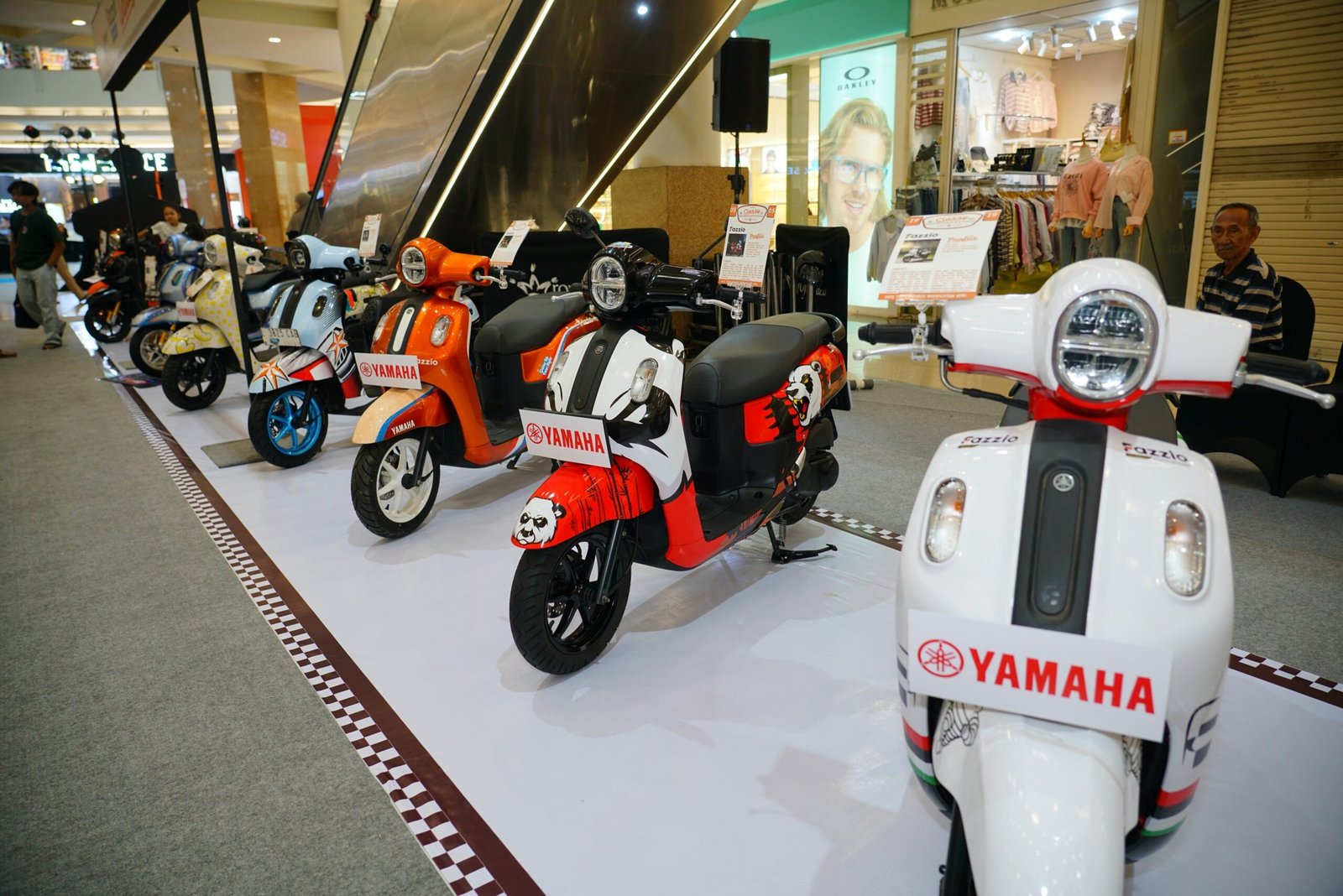 Modifikasi Fazzio dan Grand Filano di Yamaha CLASSY Modifest 2026 di Surabaya