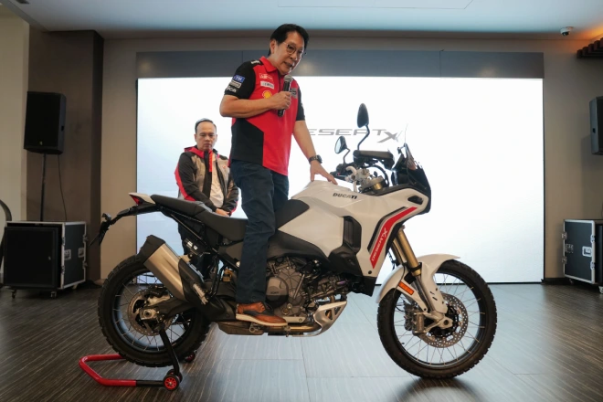 Ducati DesertX V2 dibekali rangka monokok baru
