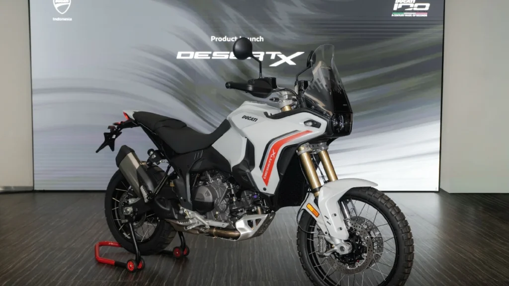 Motor Ducati DesertX V2 di Indonesia