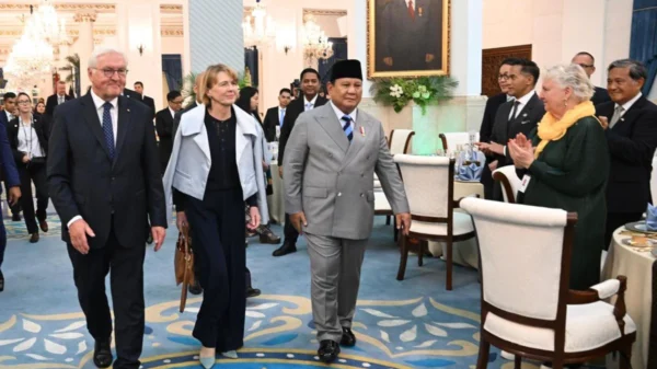 Presiden Republik Federal Jerman Frank-Walter Steinmeier menemui Presiden Prabowo