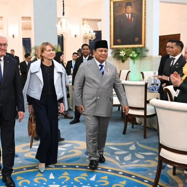 Presiden Republik Federal Jerman Frank-Walter Steinmeier menemui Presiden Prabowo