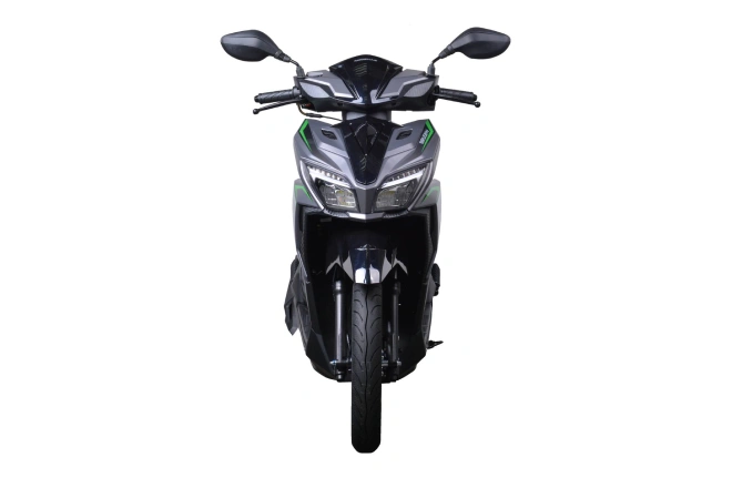 Tampak depan Modenas Brusky 125