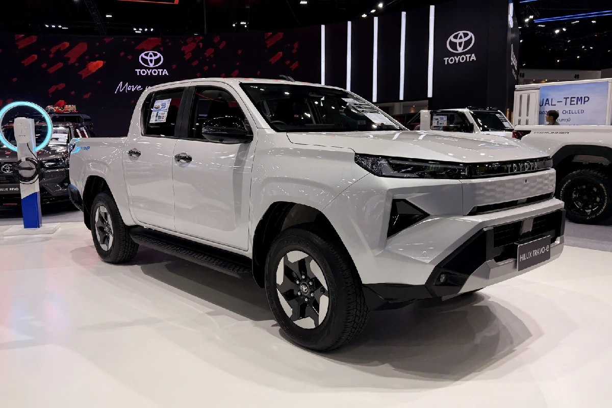 Toyota Hilux BEV juga dipasarkan dengan nama Hilux Travo-e