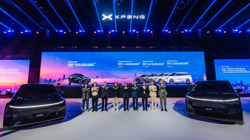 Harga Xpeng X9 Facelift dan Xpeng G6 AWD