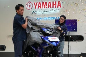 Peluncuran Yamaha MX King 150 Prima Pramac Livery dihelay meriah