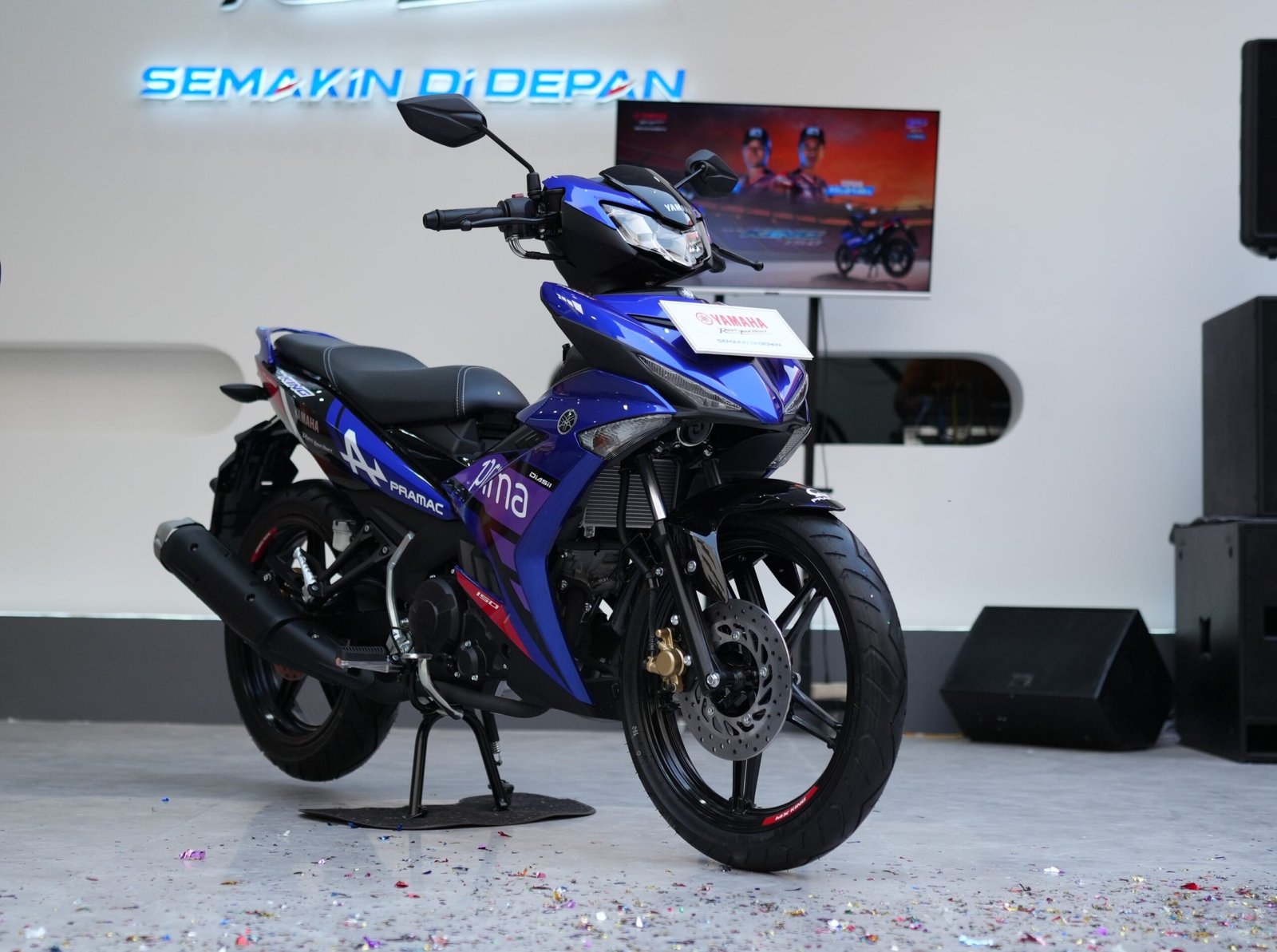 Yamaha Launching MX King 150 Prima Pramac Livery di Jakarta Fair