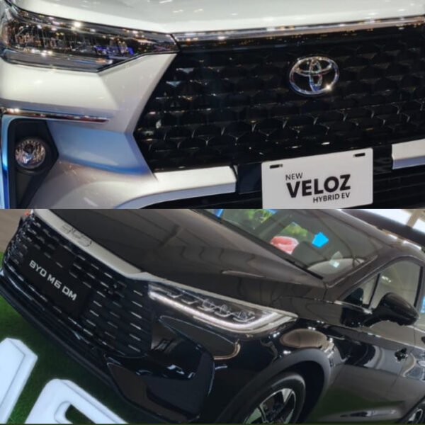 Komparasi Harga BYD M6 DM vs Toyota Veloz Hybrid di Indonesia