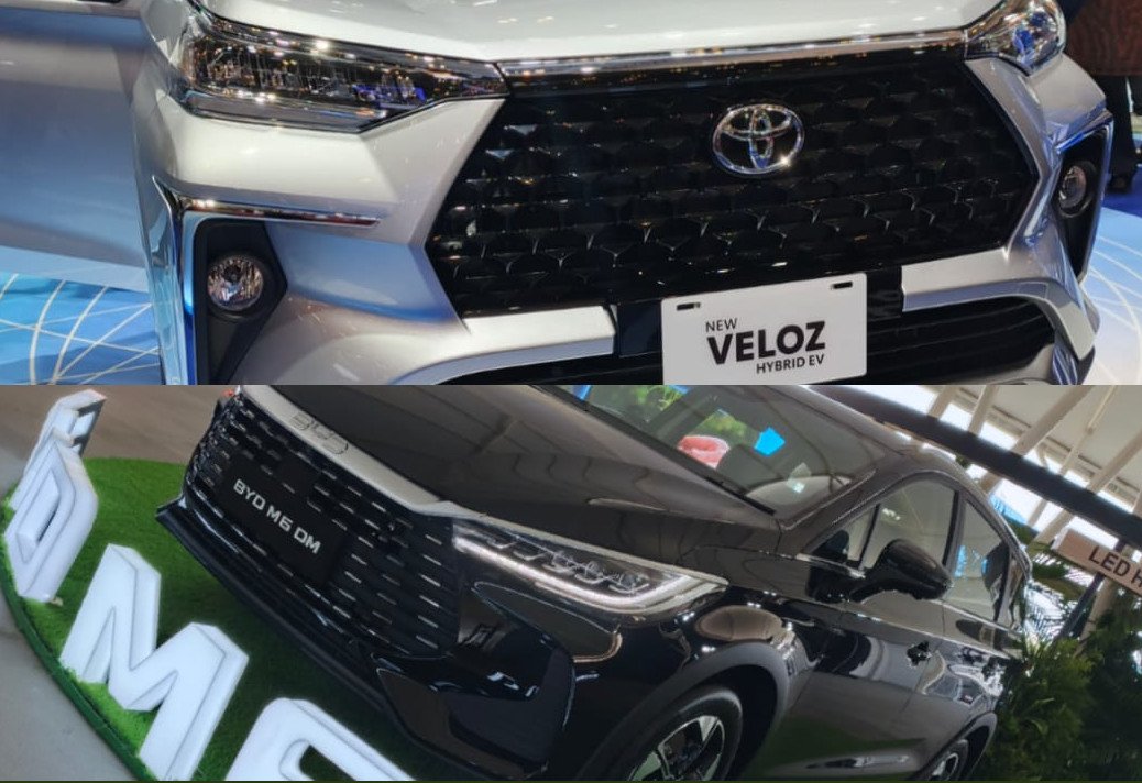 Komparasi Harga BYD M6 DM vs Toyota Veloz Hybrid di Indonesia