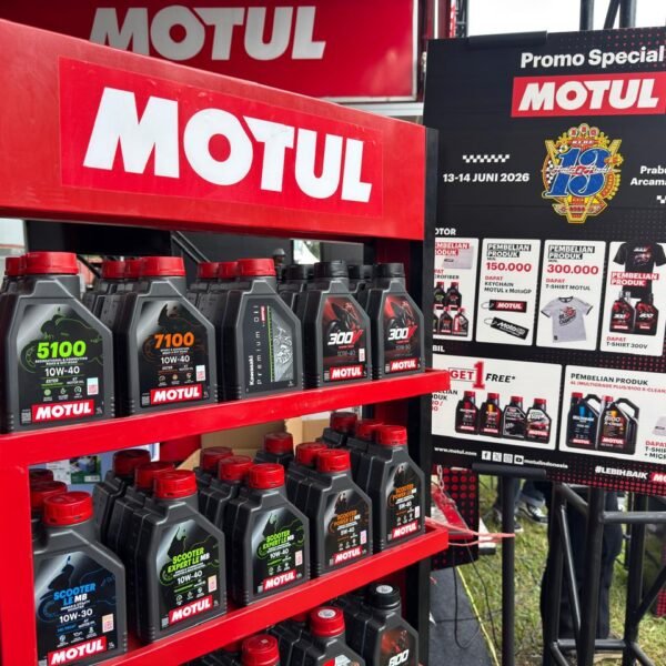 Motul Pamer Sederet Produk Unggulan di BBQ Ride 2026