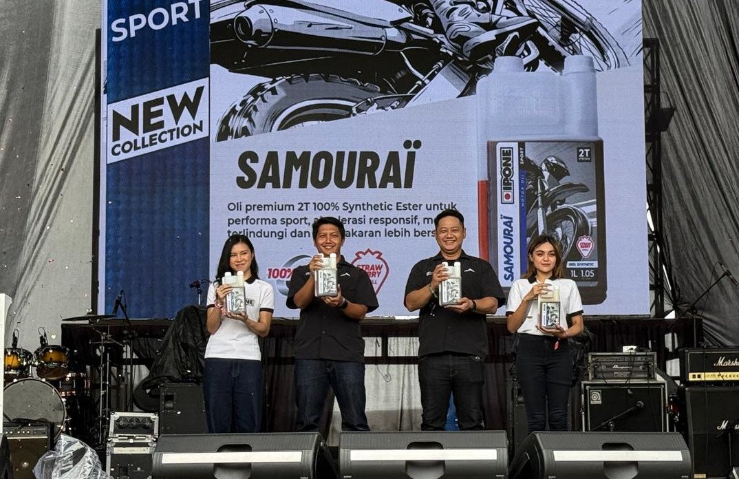IPONE Luncurkan Oli Motor Sport 2-Tak Terbaru