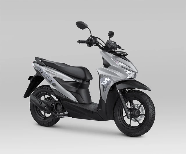 Honda BeAT Street warna Glossy Gray