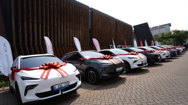 MG Rayakan Penyerahan 1.000 Unit MGS5 EV