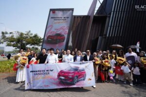Keseruan penyerahan 1.000 unit MGS5 EV