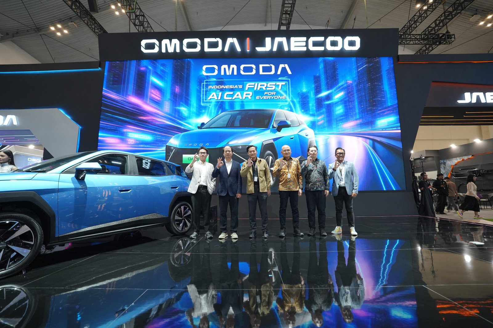 Kemunculan OMODA o4 EV di GIIAS 2026