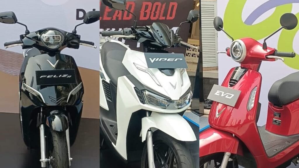 Tiga motor listrik VinFast