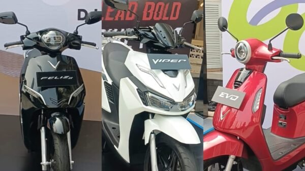 Tiga motor listrik VinFast