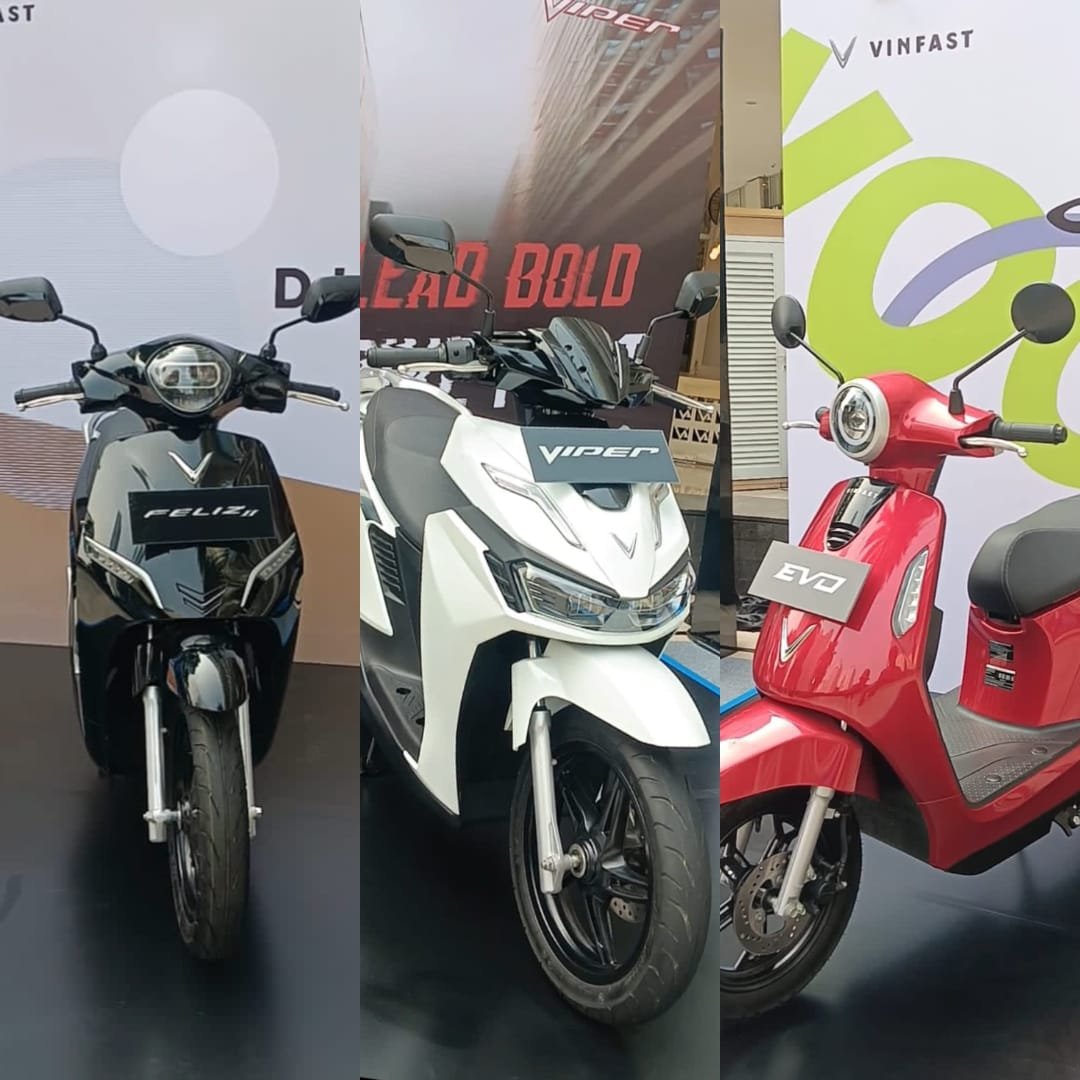 Tiga motor listrik VinFast