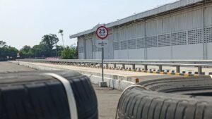Area test track