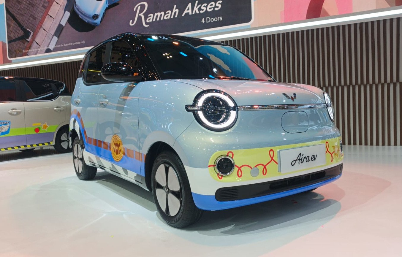 Wuling Motors menghadirkan Wuling Aira ev bernuansa Toy Story 5