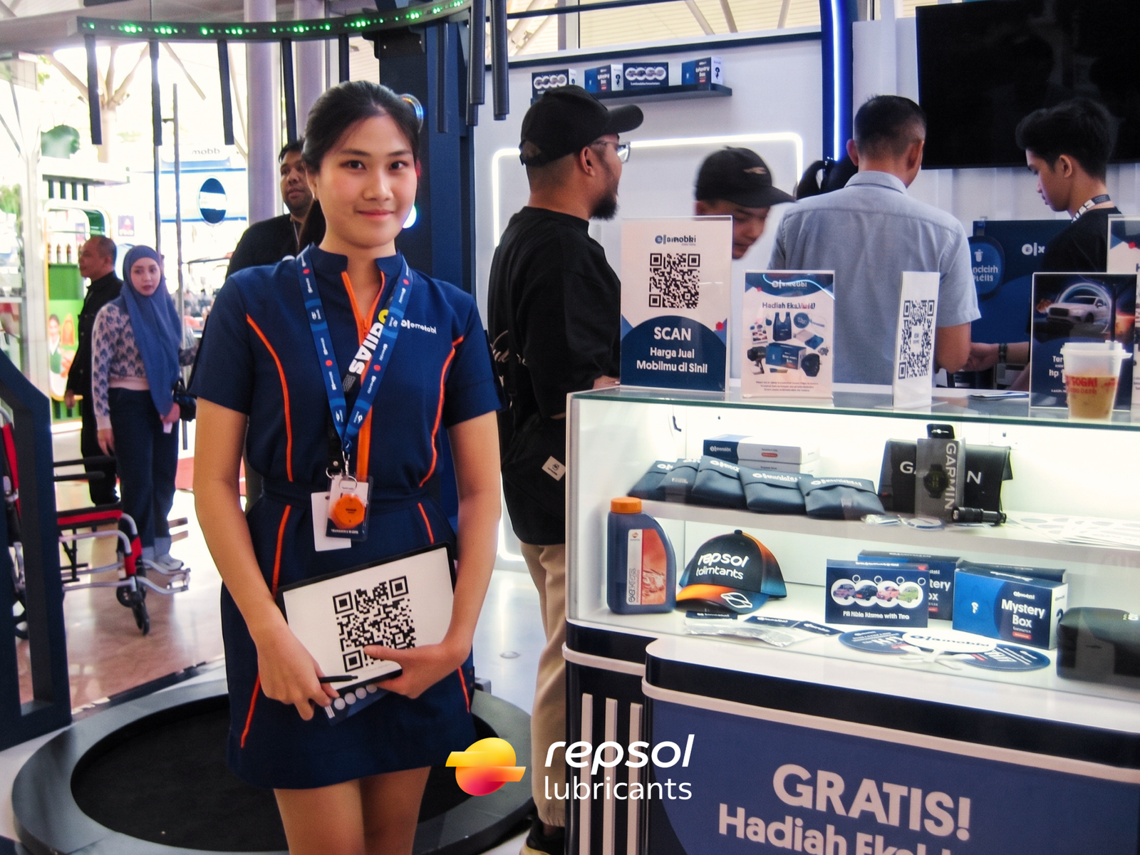 Kolaborasi Apik Repsol Lubricants Indonesia dan OLXmobbi di GIIAS 2026