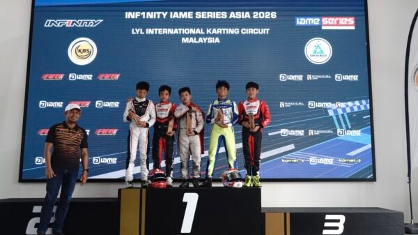Muhammad F.A. Wibowo Raih Kemenangan di IAME Series Asia Round 5