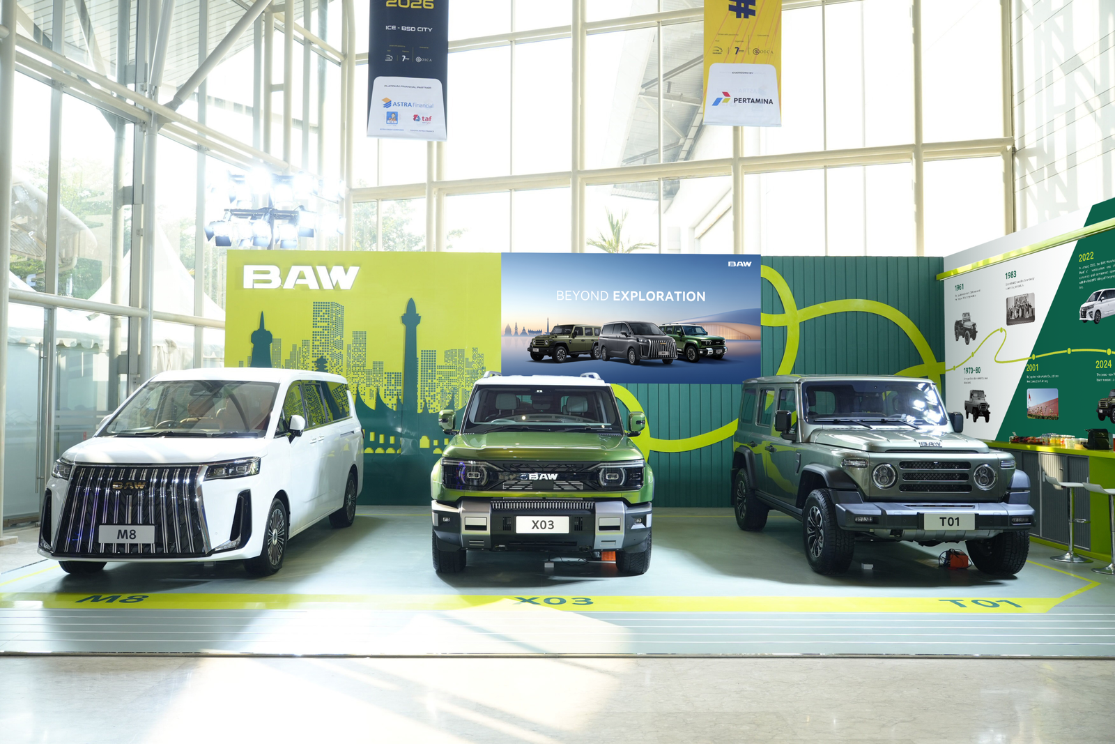 BAW Resmi Masuk ke Indonesia Pamer 5 Model Beragam Segmen