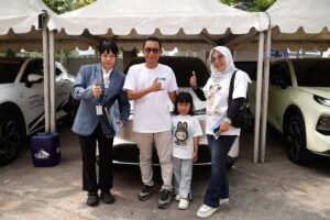 Pengunjung GIIAS 2026 merasakan langsung pengalaman berkendara Changan Deepal S05