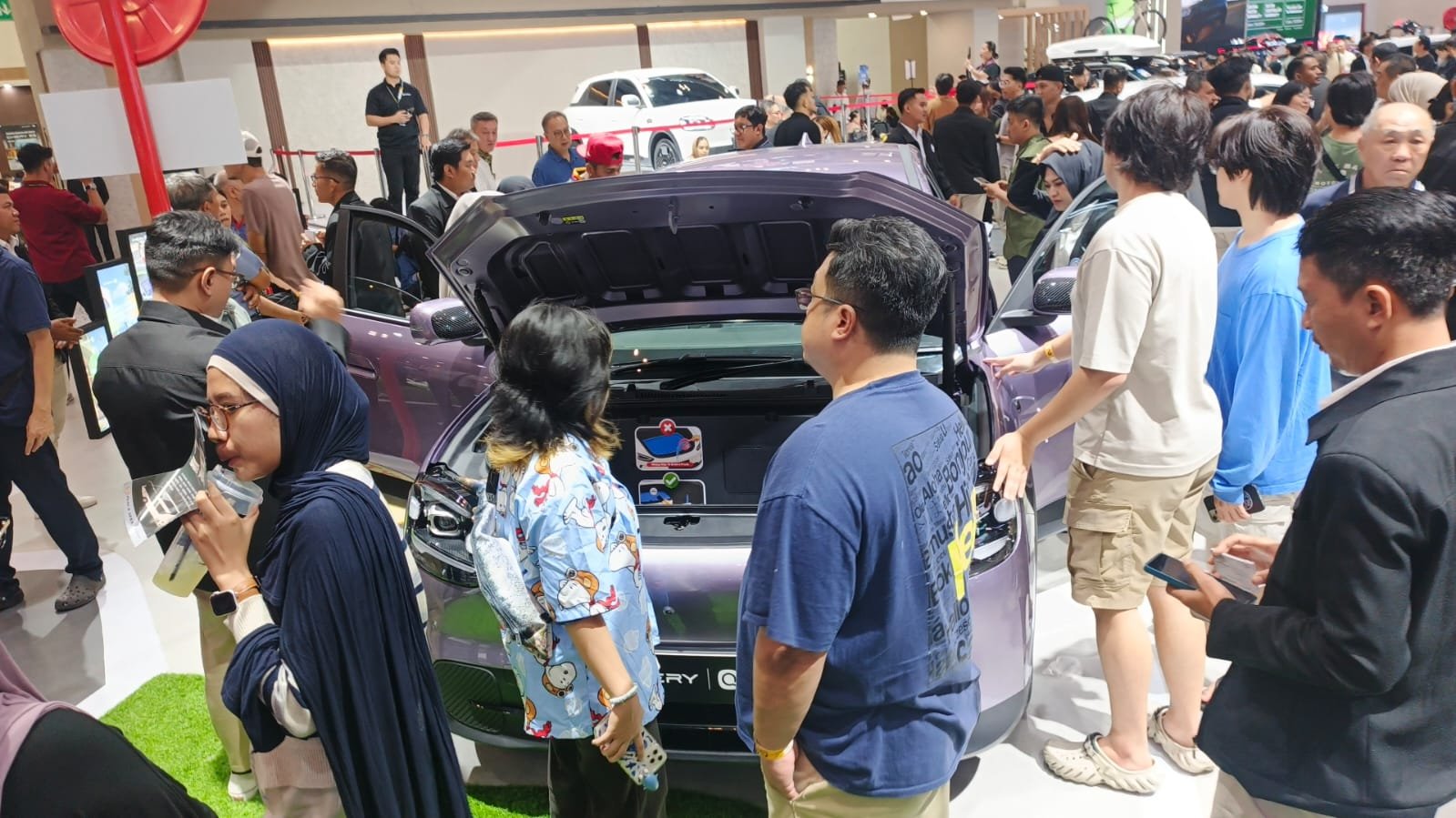 Chery Q jadi magnet pengunjung GIIAS 2026