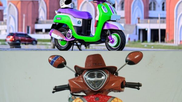 Yamaha Fazzio dan Grand Filano Unik Pasang Gaya Astronaut dan Cowboy