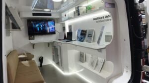 Kabin KIA PV5 ambulans