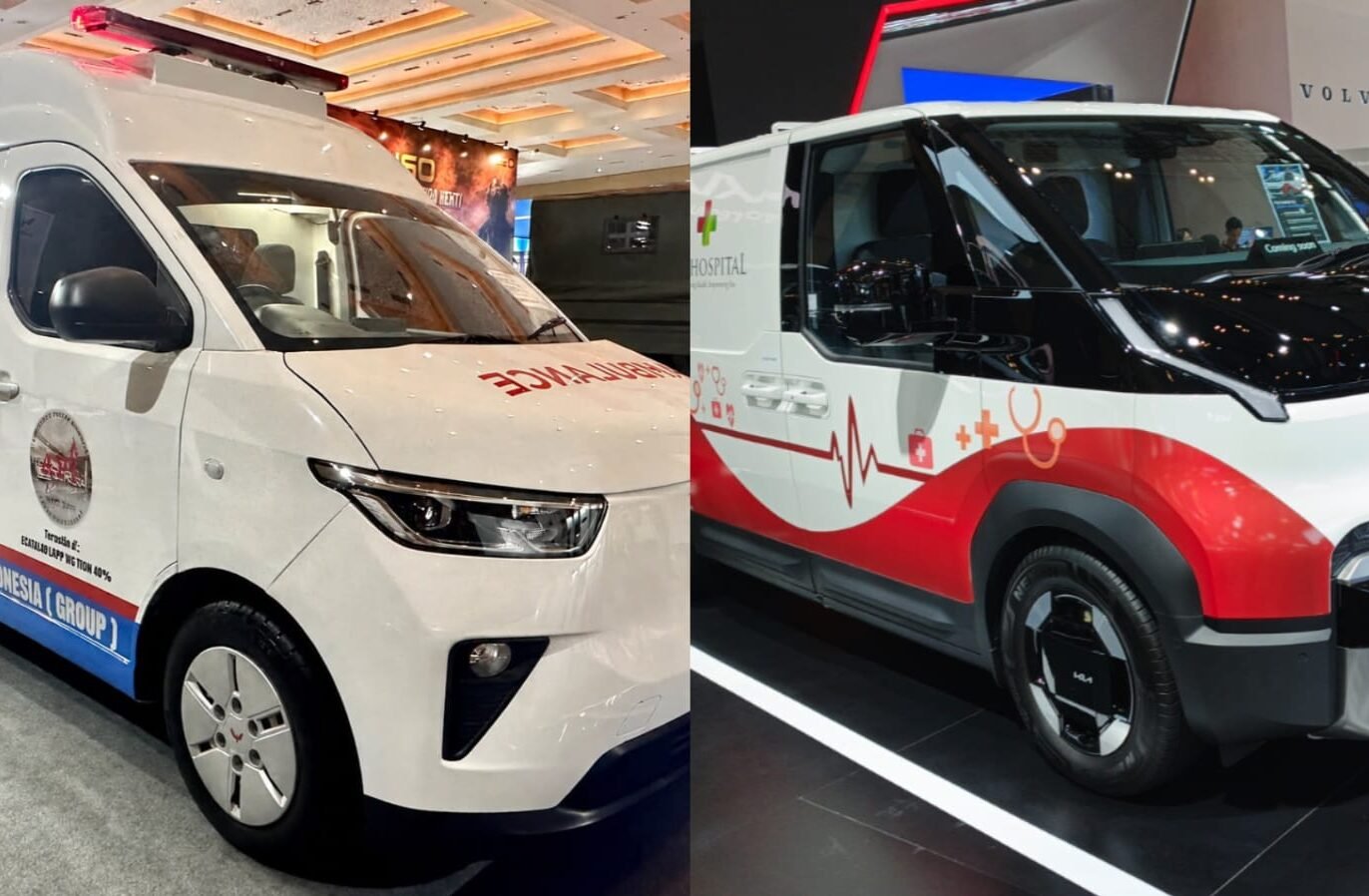 Spesifikasi Wuling Mitra EV Ambulans vs KIA PV5 Ambulans