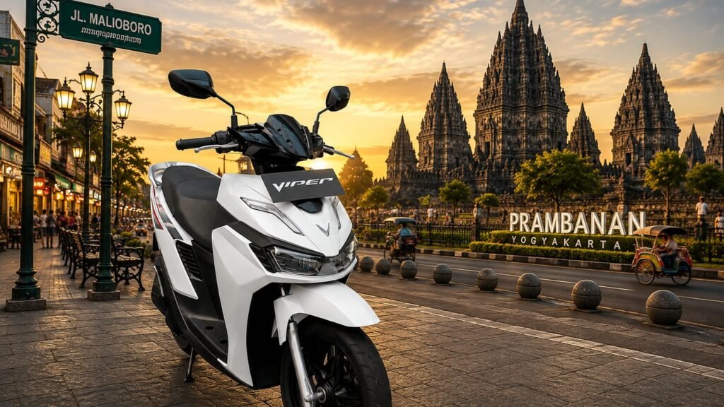 Menjelajahi Eksotisme Yogyakarta Pakai Motor Listrik VinFast Viper