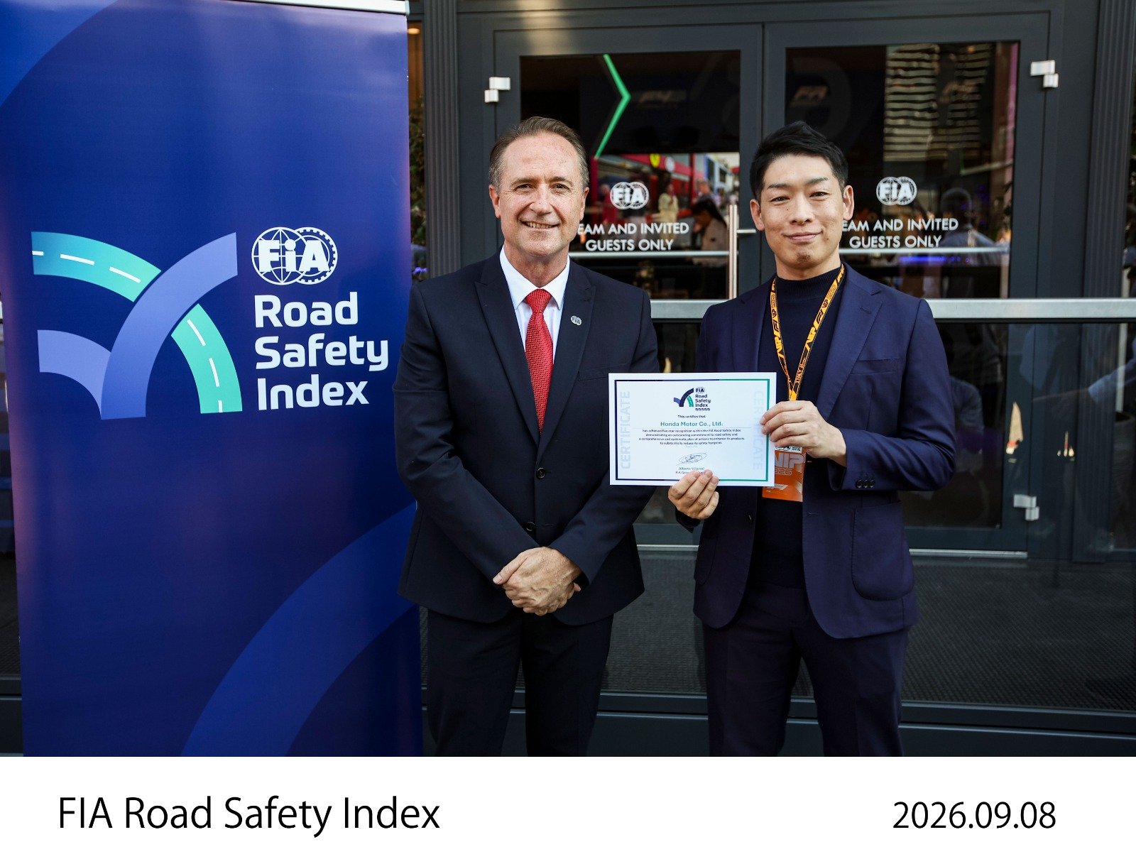 Honda Jadi Pionir Raih Peringkat 5 Bintang FIA Road Safety Index