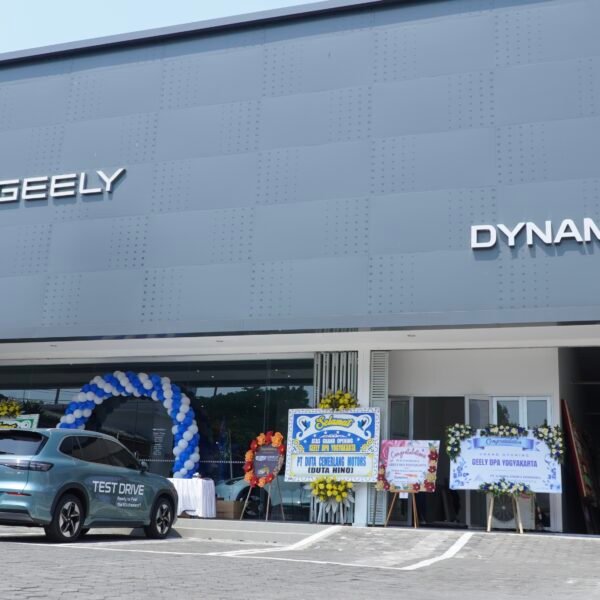 Geely Dynamic Jogja hadir dengan fasilitas Sales, Service, dan Spare Partsa