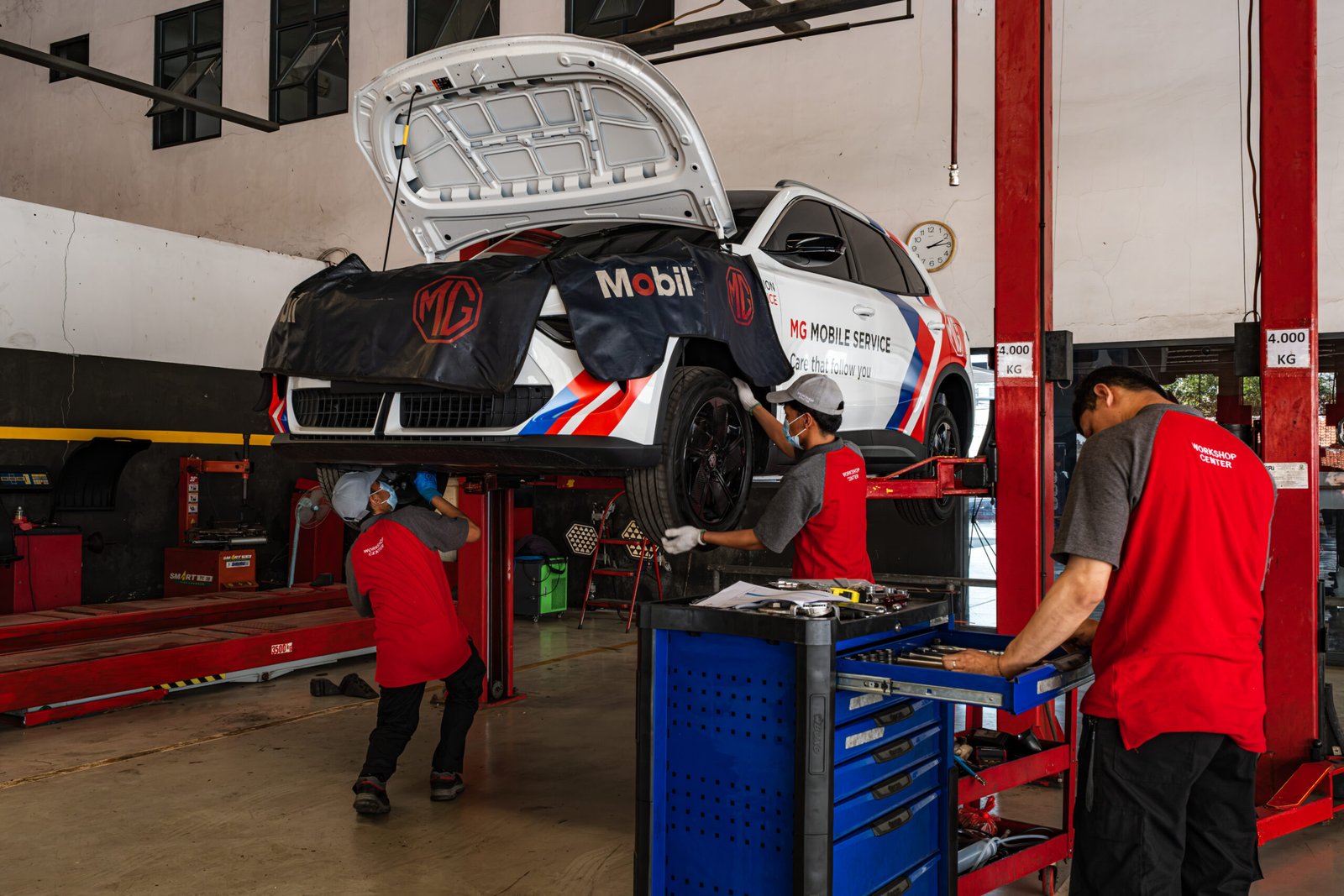 MG Workshop Center Indonesia diresmikan