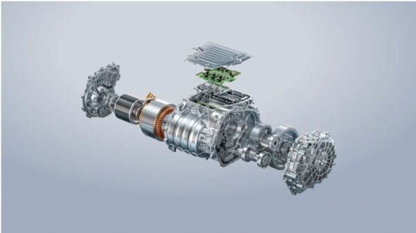 Tampilan Komponen Terurai Quark Electric Drive 2.0 Amorphous-Carbon Fiber Super Electric Drive