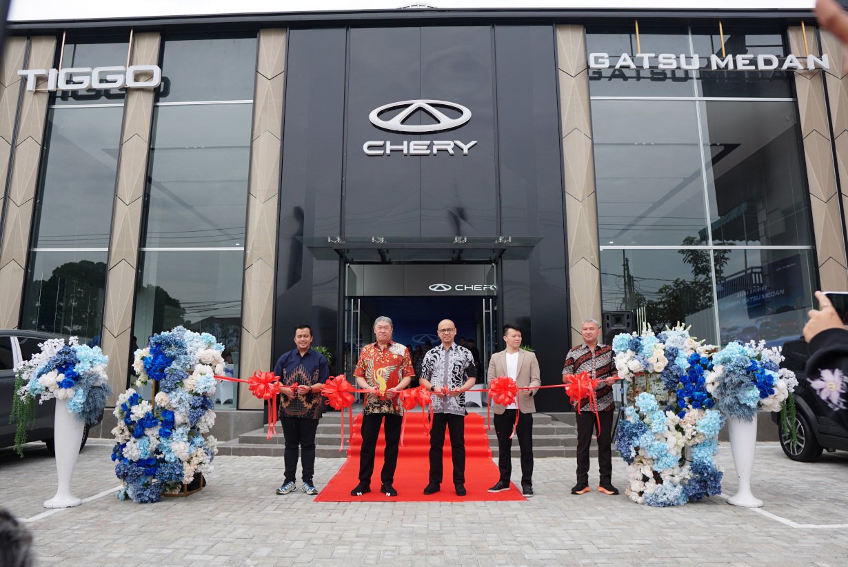 Grand opening dealer Chery Gatsu Medan