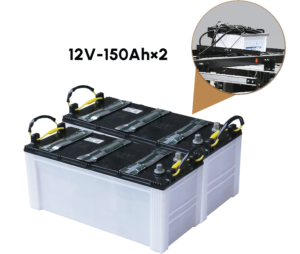 Battery 150 A Hino Bus