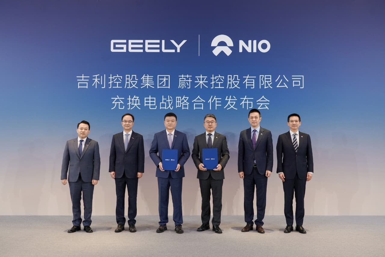 Geely Holding Group dan NIO Jalin Kerja Sama Strategis