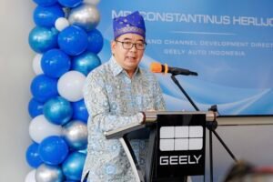 Sambutan Constantinus Herlijoso, Sales and Channel Development Director Geely Auto Indonesia