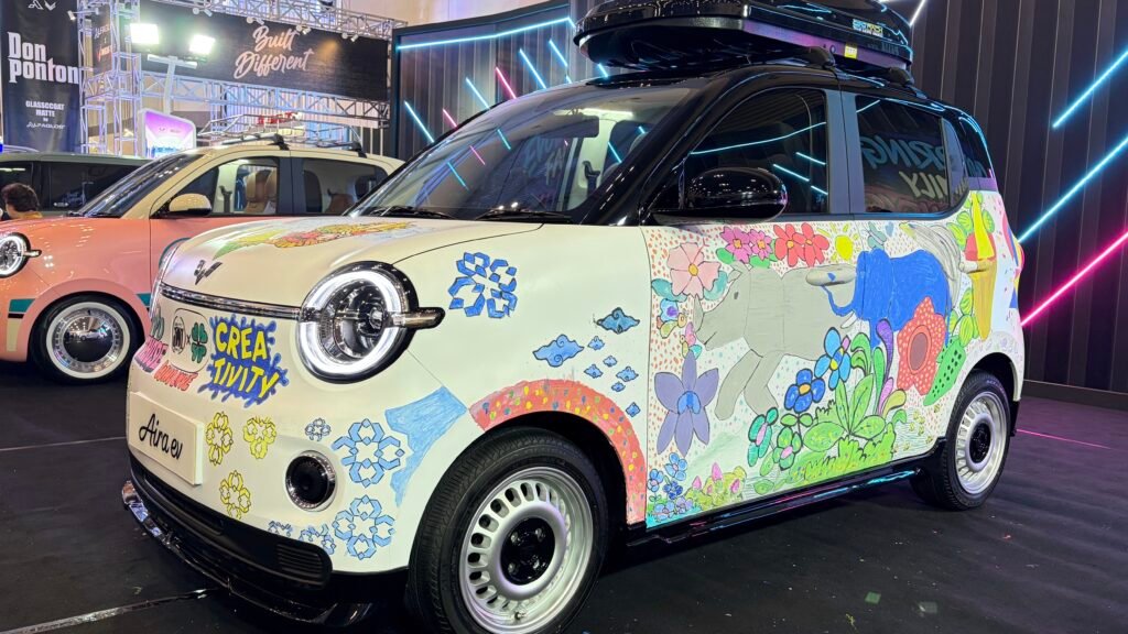 Modifikasi Wuling aira ev bertampang atraktif