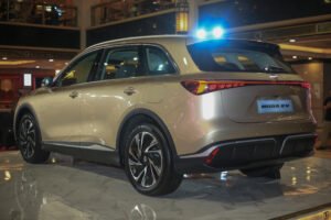 MGS6 EV Tampak Belakang