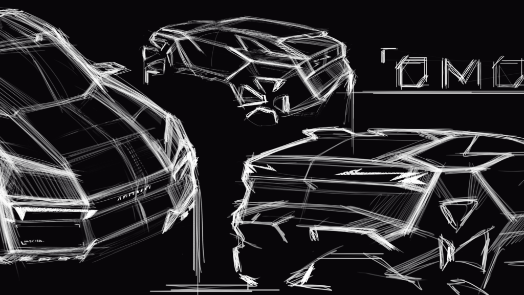 OMODA X Design Sketch